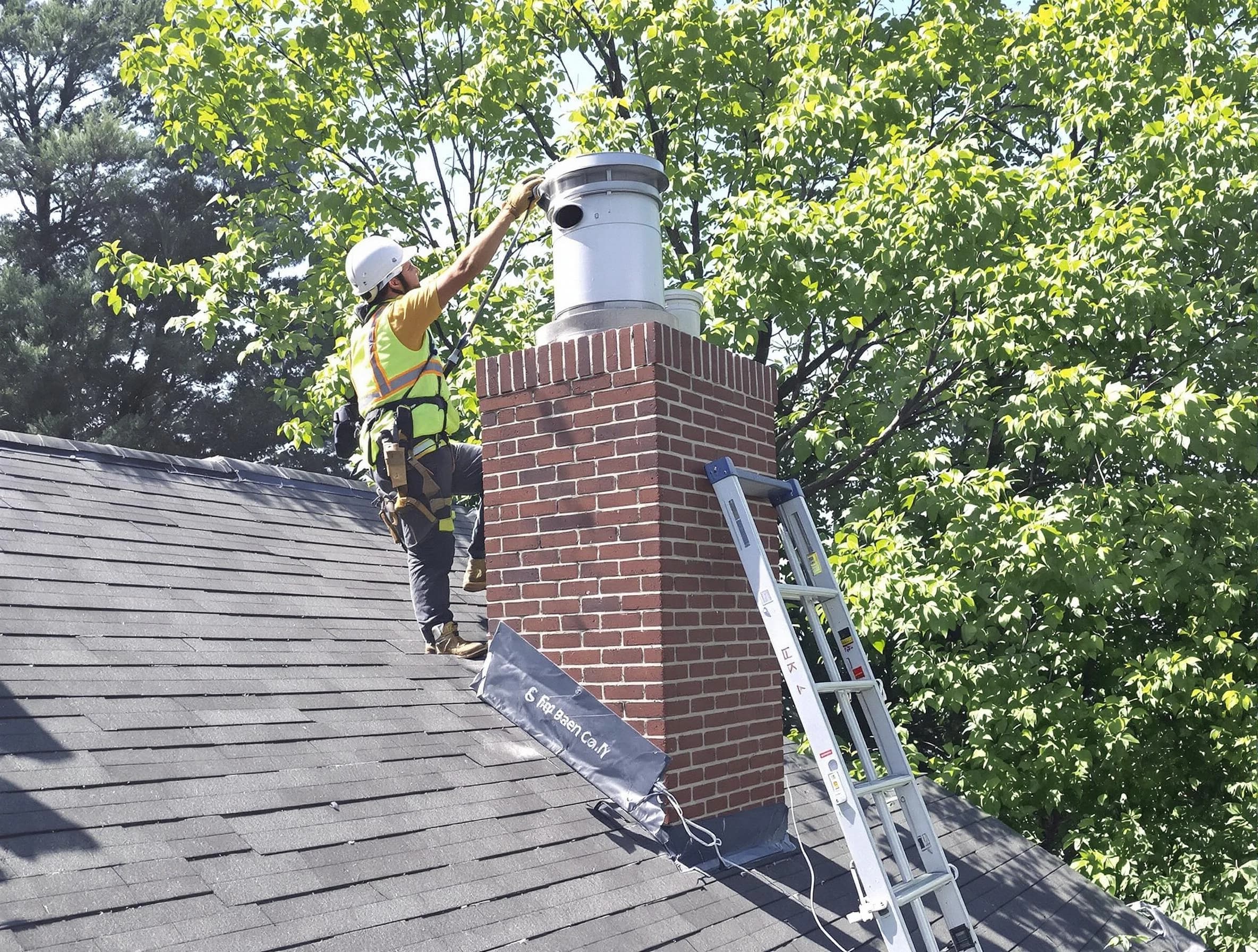 Chimney liner inspection by Nolensville Chimney Sweep in Nolensville, TN
