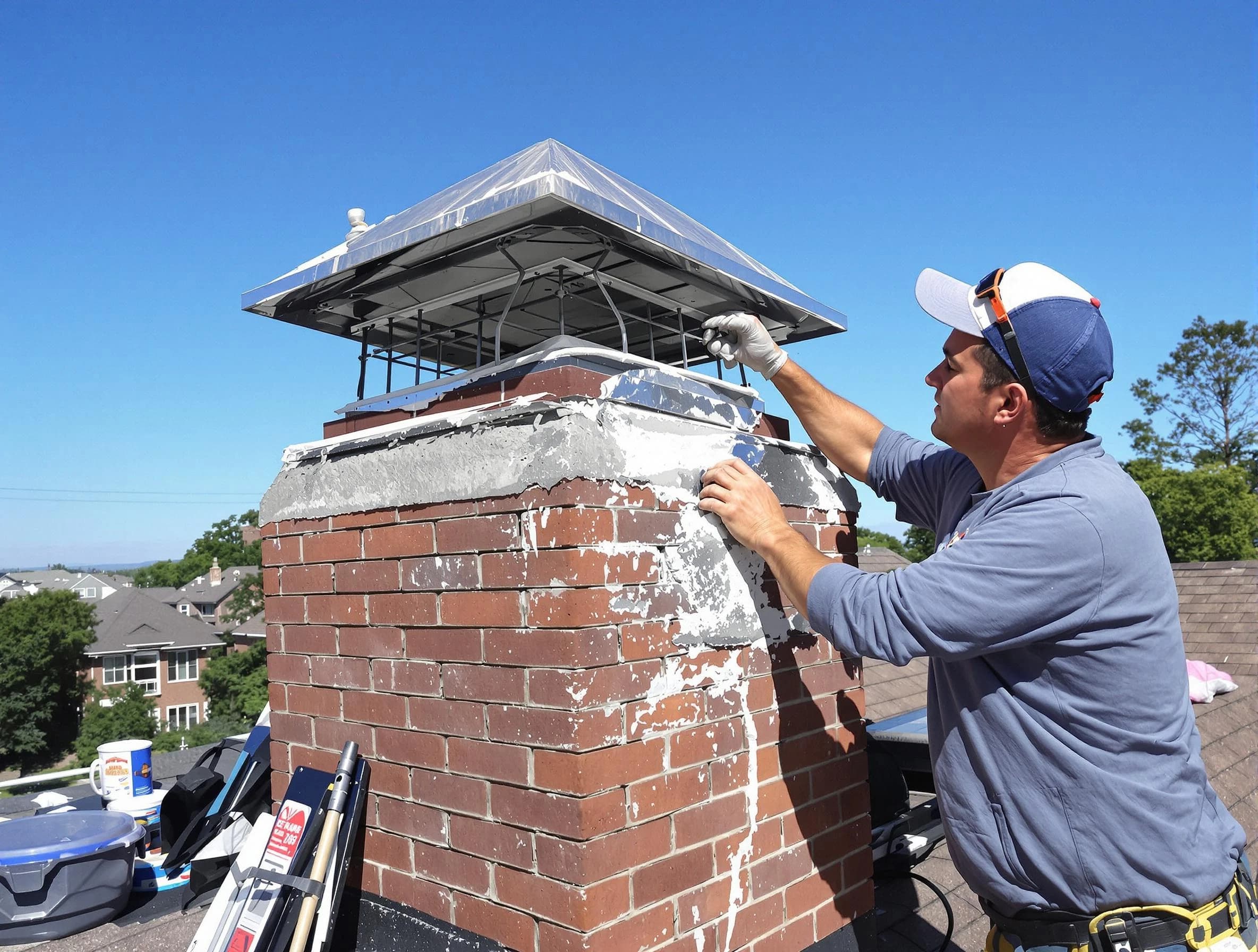 Chimney Crown Services service in Nolensville, TN