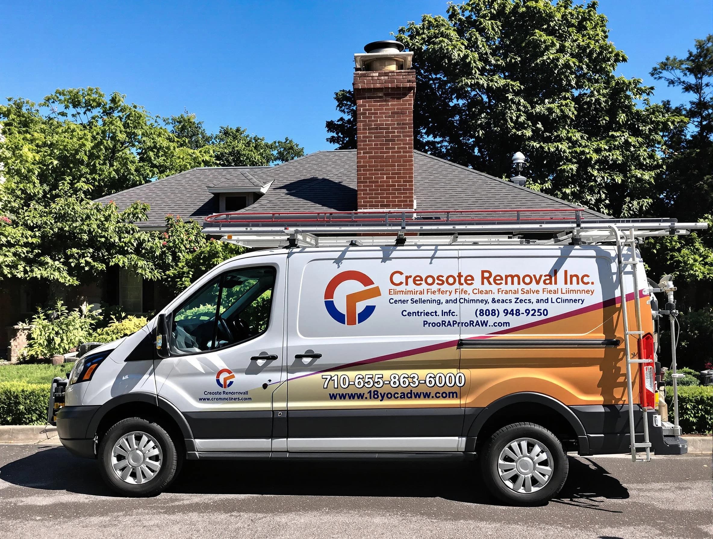 Nolensville Chimney Sweep technician removing creosote safely in Nolensville, TN