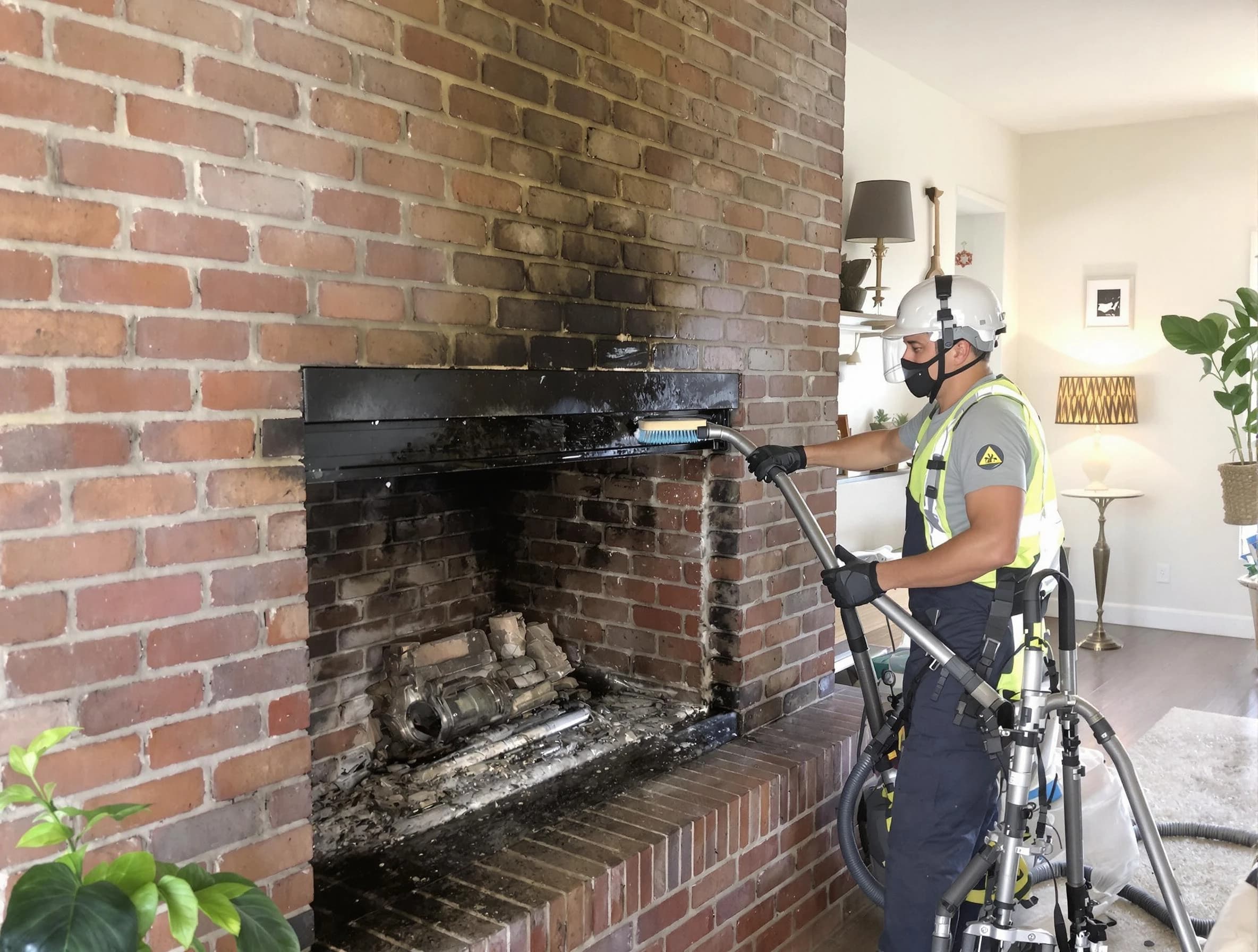 Nolensville Chimney Sweep providing fireplace cleaning services in Nolensville, TN